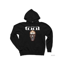 Tool Transparent Face Siyah Kapşonlu Sweatshirt Hoodie Siyah