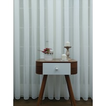 Evdepo Home Kullanıma Hazır Keten Tül Perde (540841891)