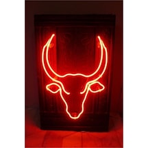 "boğa" Neon Led Tabela Renkli