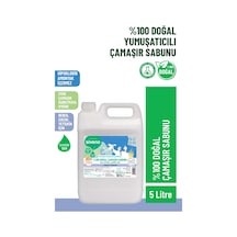 Siveno %100 Doğal Çamaşır Sabunu Bitkisel Deterjan Kendinden Yumuşatıcılı Konsantre Vegan 5 L