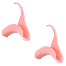 Microcase Sert Abs Plastik Portatif Mini Dolap İçi Çanta Askısı 2 Adet - Al5016 Pembe