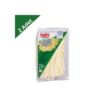 Kebir Tam Yağlı Taze Çeçil Peyniri 180 G X 2 Adet - Taze Süt Lezzeti Ve Tel Tel Ayrılan Doku