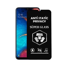 Samsung Galaxy A20 Tam Kaplayan Anti Statik Hayalet Süper Cam Ekran Koruyucu