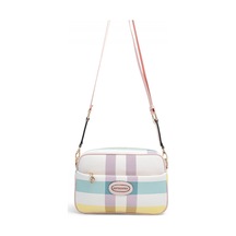Silver & Polo Silver Polo Lila - Pembe Ekose Kadın Çapraz Çanta Sp1267
