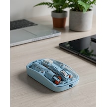 Kablosuz Mouse Mavi Bluetooth Ve Usb Çift Mod Uczzzm223mousemavi-1 Belirtilmemiş