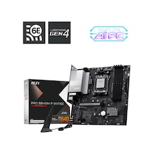Msı Pro B840m-p Wıfı6-e Ddr5 Amd B840 Am5 Soket Ddr5 8000+ Oc Mhz Aaaa11msı0032