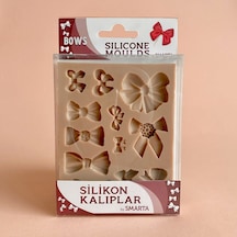 Smarta Silikon Kalıp Bows 13 x 10 x 1.5 CM