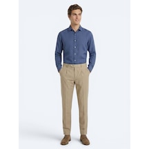 Kip Karamel Kumaş Relaxed Fit Casual Pamuk Karışımlı Pantolon Kip Karamel Kumaş Relaxed Fit Casual Pamuk Karışımlı Pantolon