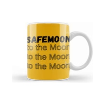 Safemoon To The Moon Kupa Bardak Porselen Karışık