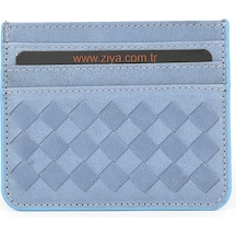 Ziya, Unisex Hakiki Deri Kartlık 1539852z06 Mavi 1539852z06 210 Mavi