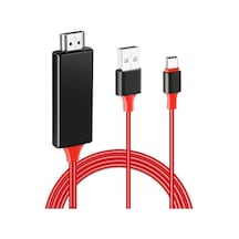 Th+usb Type-c To Hdmı + Usb 2 Metre Kablo 4434