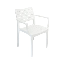 Depootoptan Mandella Cafe Koltuk (6 Adet) Beyaz