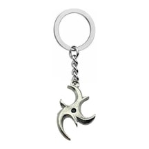 Naruto Ninja Star Anahtarlık Zamak Metal Unisex Anime Aksesuar