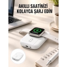 Kablosuz Ve Kablolu Şarj Destekli 10000 Mah Taşınabilir Powerbank Yeni Nesil Çr
