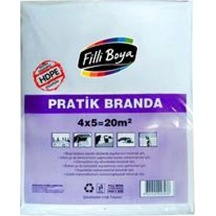 Filli Boya Kalin Örtü Su Geçirmez Çadir Branda 20 M2