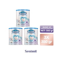 Senimil Laktozsuz Bebek Sütü 350 G 3 Adet
