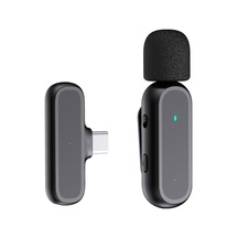 Skycıty Tek Bağlantılı Kablosuz Mikrofon, 20 Metre İletim Mesafesi İle Hemen Kullanıma Hazır, Siyah