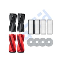 Roborock Qrevo Curv Uyumlu 2 Ana Fırça 4 Filtre 4 Mop Pkt-iasgf0000590
