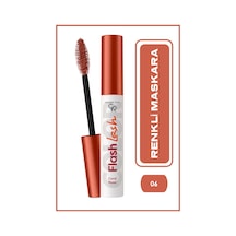 Golden Rose Suya Dayanıklı Hacim Veren Flash Lash Renkli Maskara 06 Coral Rose