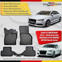 Audi A3 Paspas Araca Özel Hb / Sedan 2013 2020 Arası Derin Havuzlu Bosse North Serisi