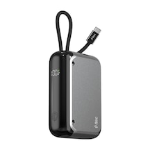 Ttec 2BB228UG Recharger LCD 10.000 mAh PD 30W USB-C Dahili Kablolu Taşınabilir Hızlı Şarj Aleti/Powerbank