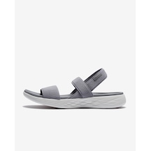 Skechers On - The - Go 600 Kadın Gri Sandalet 15312 Gyw Gri