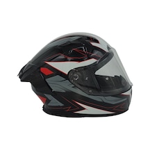 Arwic Fullface Motosiklet Kaskı Ar953 Pulse Güneş Vizörlü Ece-r 22.06 Siyah