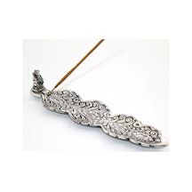 2 Adet Metal Kayık Ganeşa Tütsülük Kayık Tasarım, 20 Cm Boy, Tütsü Tutucu Ve Incense Holder