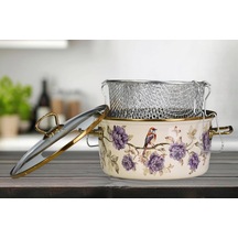 Fiorella Emaye Kızartma Tenceresi 22 Cm Belirtilmemiş