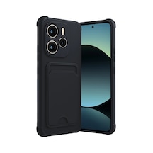 Xiaomi Redmi Note 14 4g Kelvin Kartvizitli Silikon - Siyah -