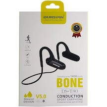Dunspin Ds-t80 Bluetooth 5.0 Bone Conduction Kemik İletimli Spor Kulaklık Suya Dayanıklı 150mah 8 Saat Konuşma