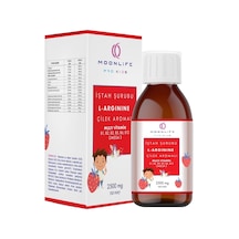 L-arginine Multi Vitamin İştah Şurubu Çilek Aromalı Lipozomal 150 Ml