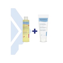 Ducray Dexeryl Cream 250 Gr + Dex Huile Lavante 200 Ml Set