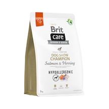 Brit Care Dog, Yarışma Köpekleri Kondisyonu İçin, Hipoalerjenik, Somon Balıklı Ve Ringa Balıklı Kuru Mama, 3 Kg 103 Ivory