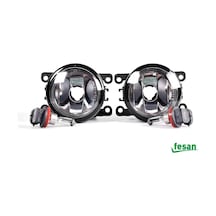 Dacia Duster Sağ + Sol Ön Sis Lambası Takımı Ampullü 2010--2015