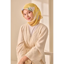 Silk Home Aura Eşarp 140001-08 Butter Yellow, Kahverengi, Bebe Mavi, Mint
