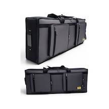 Pa5x, Kronos 2, Kronos 3, Pa700, Pa900, Pa1000 Keyboard Orglar İçin Uyumlu Taşıma Çantası.gri.