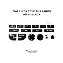 Fiat Linea Teyp Tuş Takımı Pianoblack