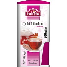 Takita Tatlandırıcı Tablet 300 Tablet 18 G