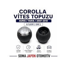 Corolla 2007 2018 6 İleri Auris Yaris Gri Vites Topuzu