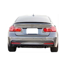 Bmw 3 Serısı F30 2012-2018 M Sport Difüzör - Sağ Sol Tek Çıkış