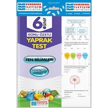 Evrensel Iletişim Yayınları 6. Sınıf Fen Bilimleri Yaprak Test Y
