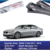 Bmw 5 G30 Silecek 2017 2018 Bosch Aeroeco