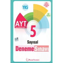 Palme Yks Ayt 5 Deneme Sayısal 2019 -  Palme Eğitim