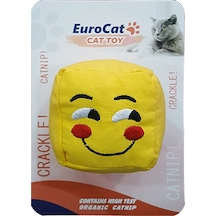 Hnrlıshp Eurocat Kedi Oyuncağı Gülen Smiley Küp 6 Cm