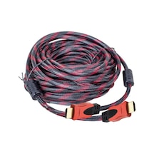 Hdmı örgülü erkek erkek 1080p kablo 30m hdmi kablo