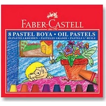 Faber-Castell Karton Kutu Pastel Boya 8 Renk
