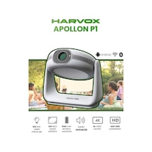 P1 Taşınabilir Powerbankli 4k Destekli 1080p Android Sistemli Sinema Projeksiyon Cihazı-135502