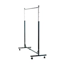 Tekli Ayarlı Askılık Stant, Mağaza Standı, Orta Stant Siyah