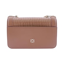 Dgn 3025-2168 Kadin Zincir Askili Çanta 3025-2168-R6136 Taba